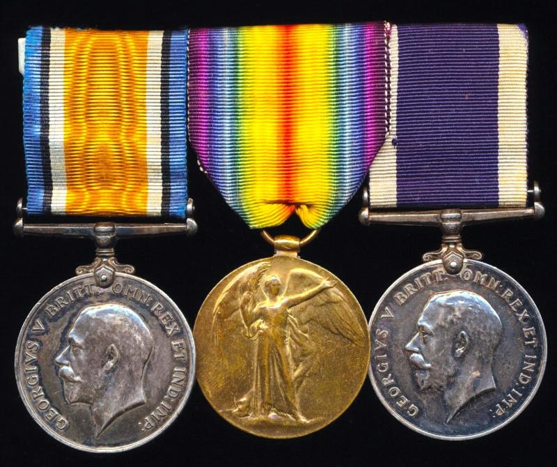 A Great War and Interwar 'China River Gunboat' Yangtze service medal group of 3: Stoker John Wilson Russell, Royal Navy late H.M.S. 'Peterel'