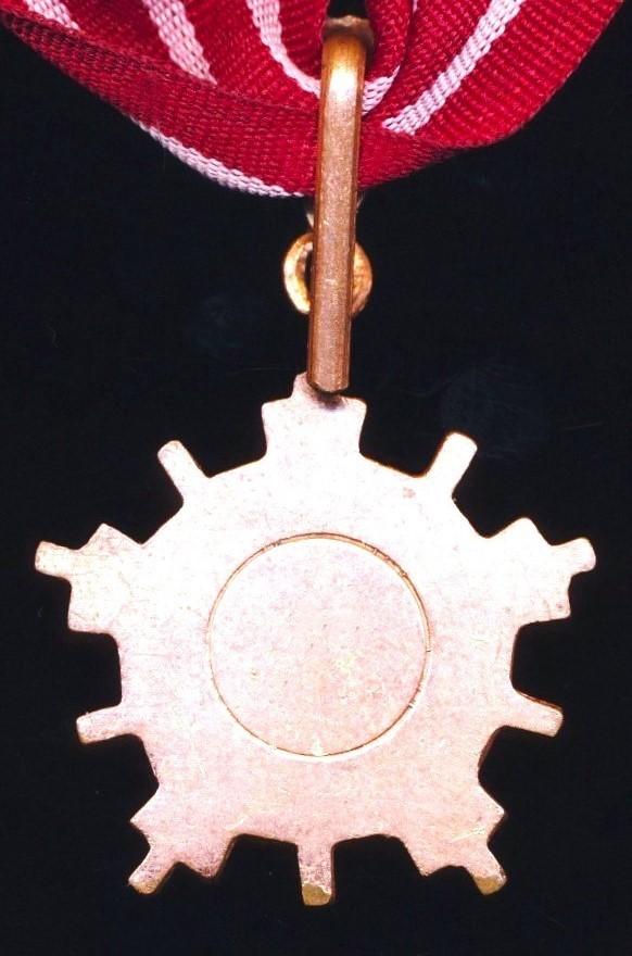 Pakistan (Republic): Medal of Military Service (Tamgha-i-Khidmat (Military)). Third Class (T.K.III). 1st type insignia (1957-80)