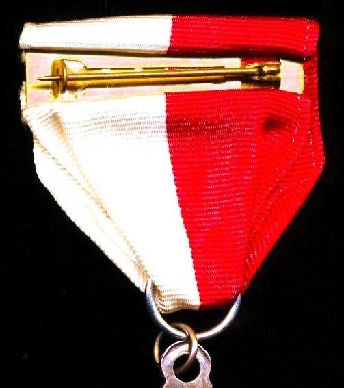 United States Territory: Guam Swim League Championship Medal. White metal. Circa 1930's