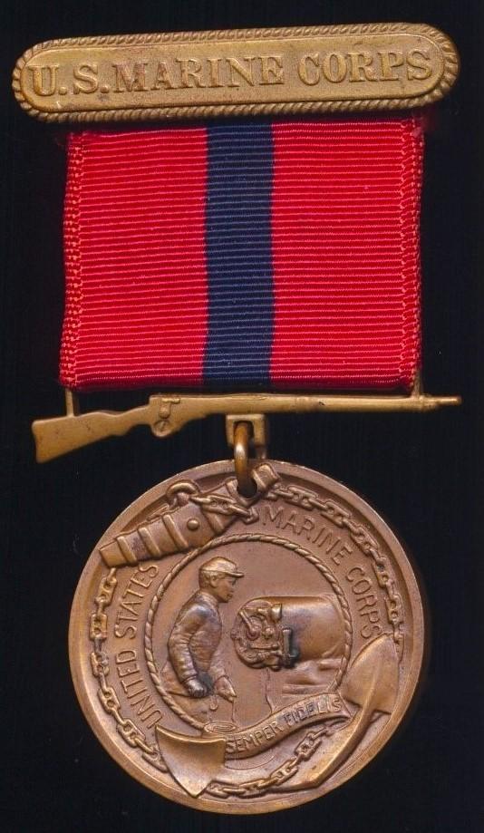 United States: United States Marine Corps Good Conduct Medal (No 52759), for 1917-1918 Great War Service
