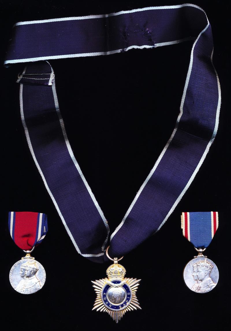 Aberdeen Medals An Indian Title Badge Group Of 3 Khan Sahib Malik aberdeen-medals-an-indian-title-badge-group-of-3-khan-sahib-malik