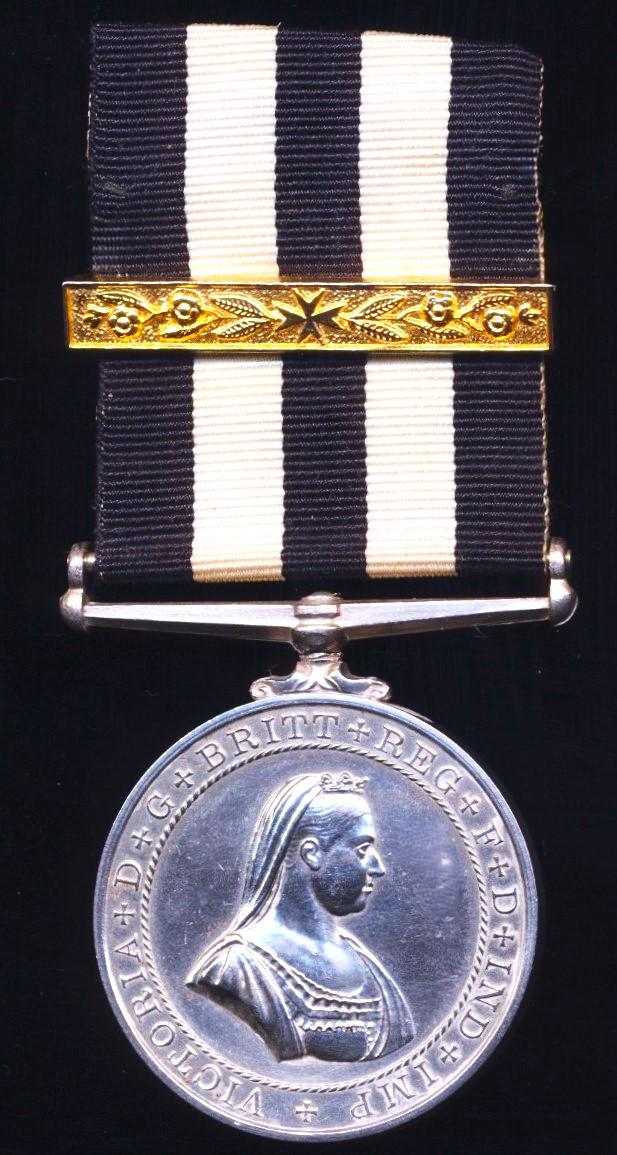 St John Ambulance Brigade: Service Medal. With gilt further award slip-on bar
