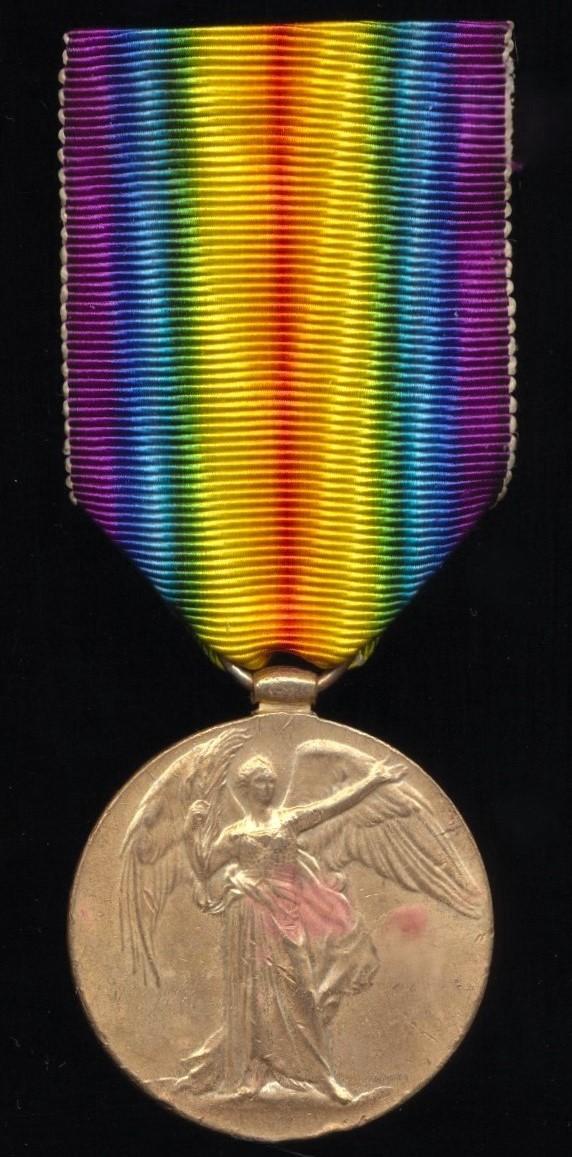 Interallied Victory Medal (40641 Pte, L, Kemp. Lan. Fus.)