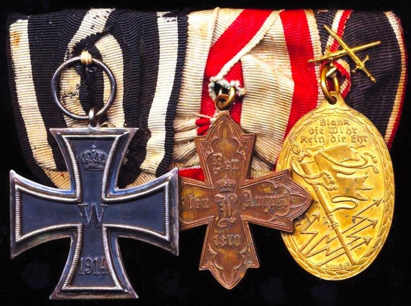 Service Mounted Aberdeen Medals | An Imperial Germany Great War service mounted group ...
