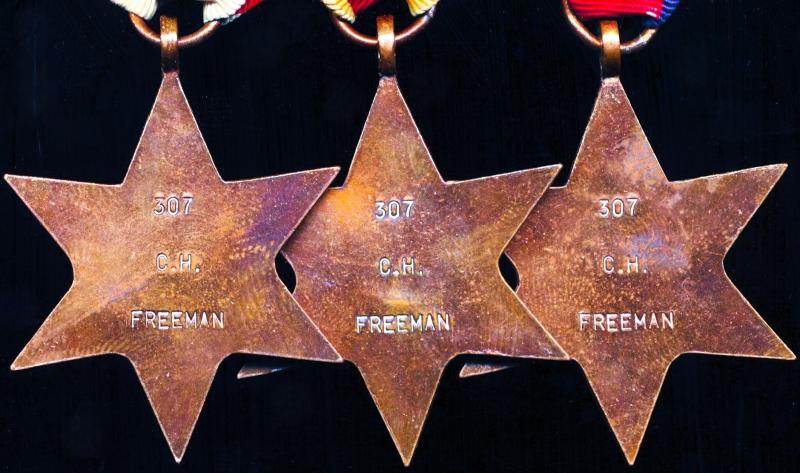 A 'Hard Fighting' & Desirable South African soldiers 'Full-House' of Second World War campaign medals group of 6, including El Alamein & Monte Cassino service: Private Conrad Harold Freeman, 1st Royal Natal Carbineers