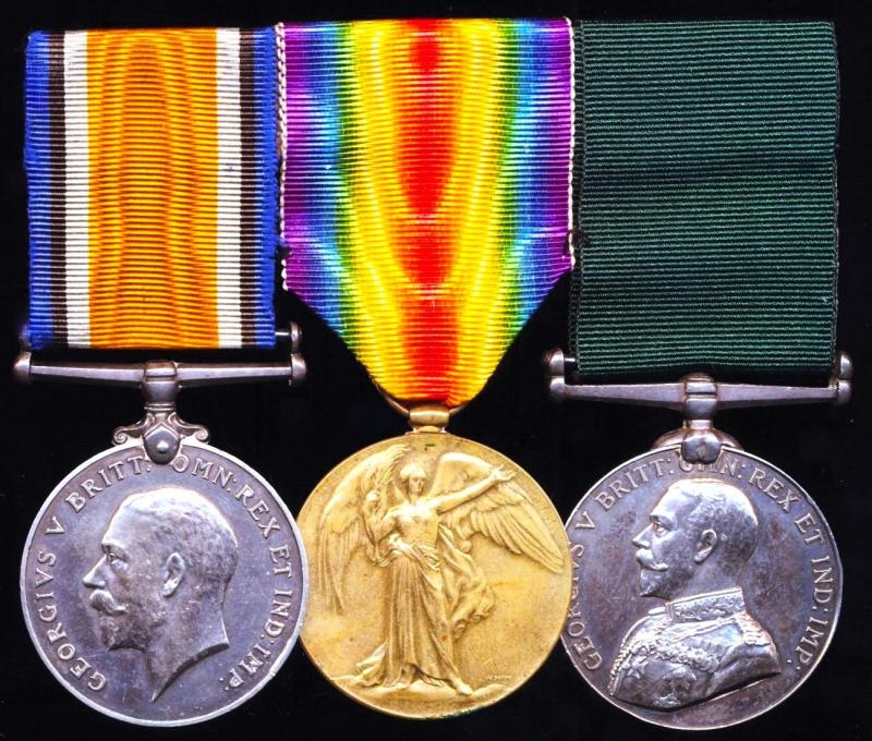 Aberdeen Medals A Calcutta 'Box Wallah's' Great War and Long Service