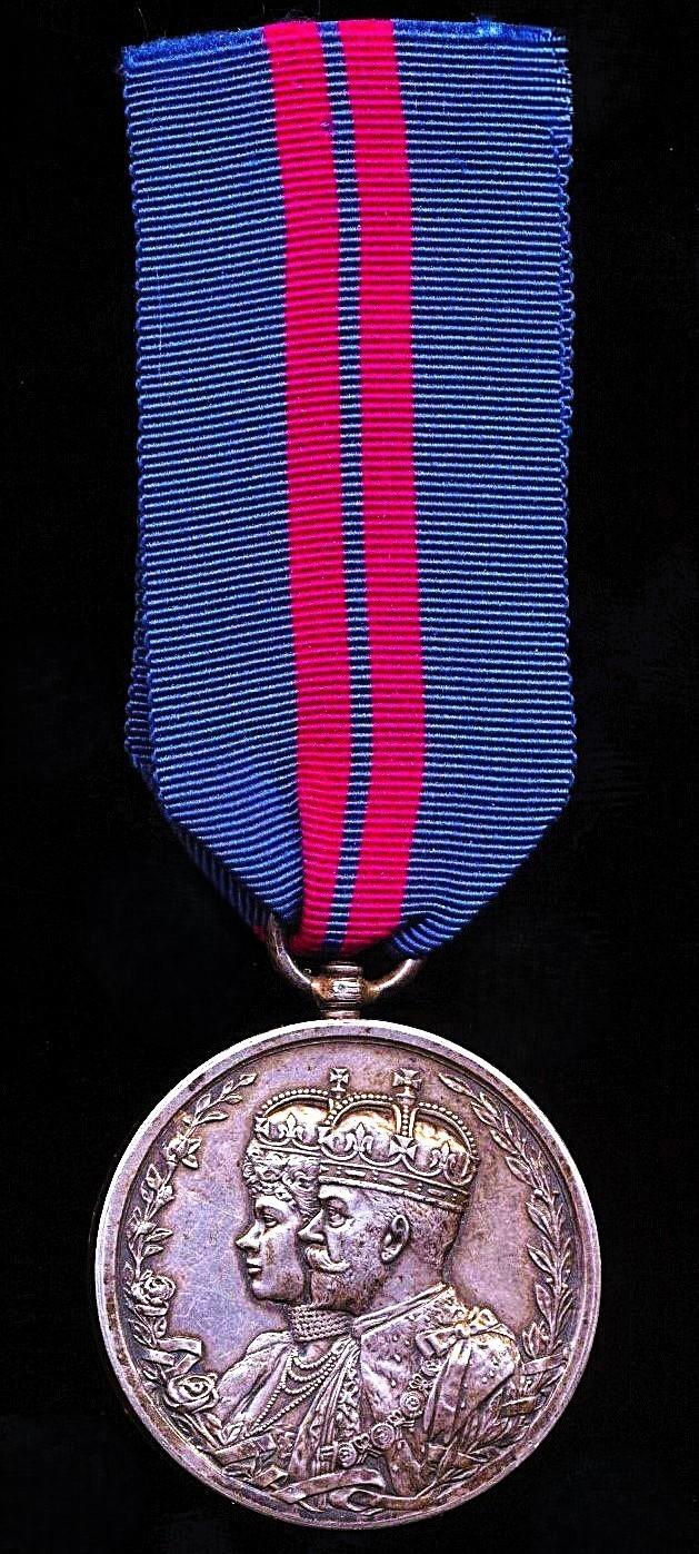 Delhi Durbar Medal 1911. Silver issue
