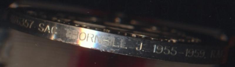 British Nuclear Weapons Tests Medal. With 2 x clasps 'Grapple X & Y 1957/8' & 'Royal Air Force' (4176357 SAC Thornhill J. 1955-59. R.A.F.)