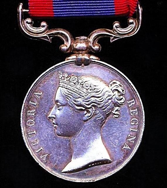 Sutlej Medal 1845-46. No clasp with 'Moodkee' reverse (Sepoy. Bodhee Koormie, 2nd N.I.)
