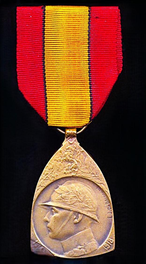 Belgium: Commemorative War Medal 1914-1918 (Medaille Commemorative de la Guerre / Oorlogsherinnerinsmedaille 1914-1918)