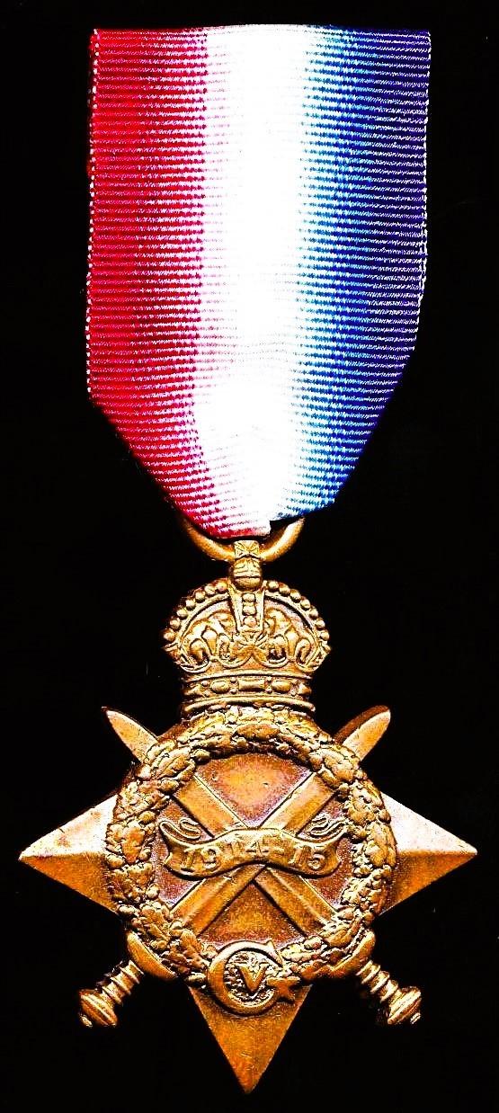 1914-15 Star (No. 804 Gnr.L.Nk. Bhajan Singh, 30/Mtn. By.)