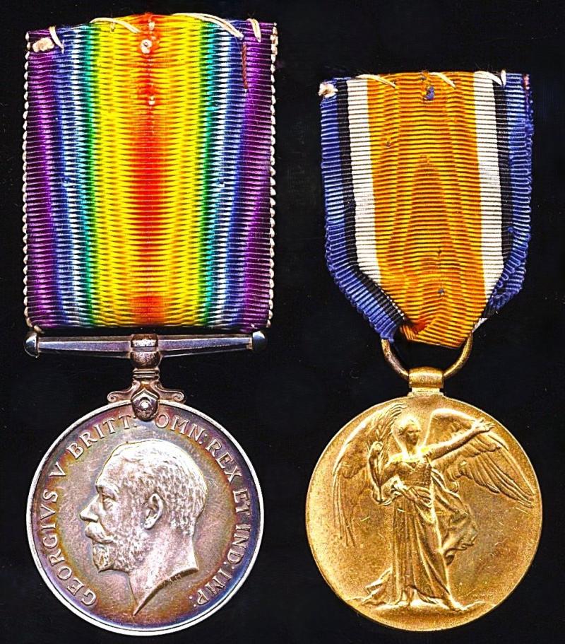 A 'Dundonian' Jock's Great War 'Killed-in-Action' medal pair: Private James Fleming Eadie 4th (City of Aberdeen) Battalion Gordon Highlanders (Territorial Force)