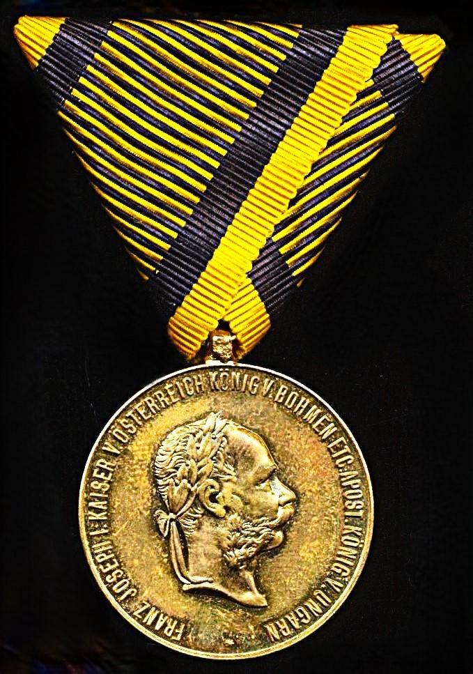 Austria (Empire): War Medal 1873 (Kriegsmedaille 1873). Including for China 1900 Boxer Rebellion