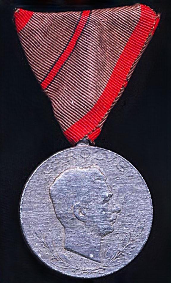 Austria (Imperial): Wound Medal. With riband for 'One Wound'