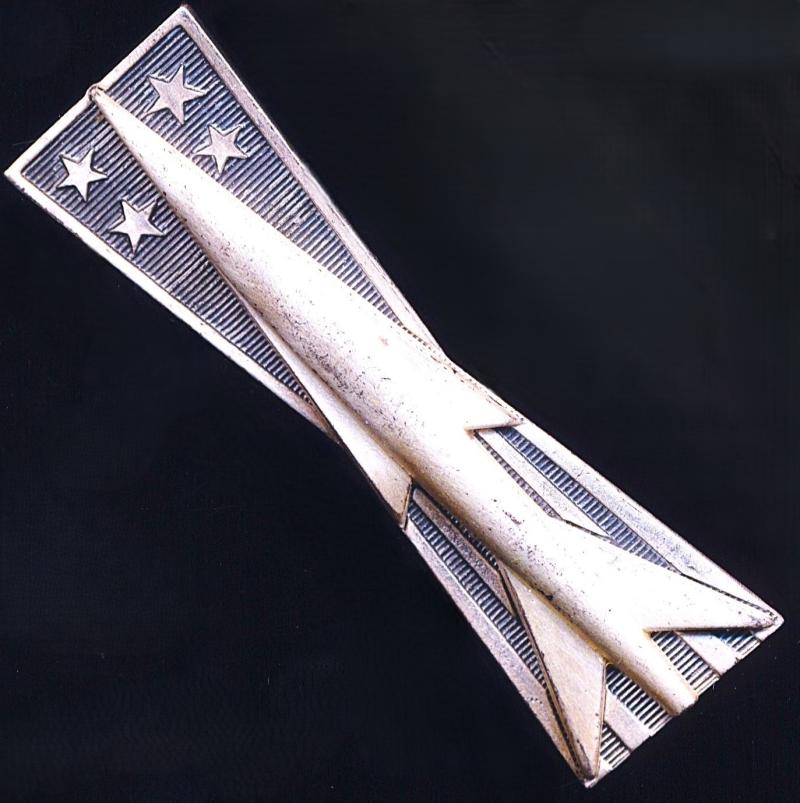 United States Air Force: Missile Crewman / Missile Man. Tunic Badge. Full-size