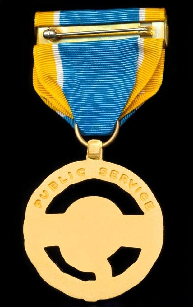 United States: National Aeronautics and Space Administration (N.A.S.A.). Exceptional Public Service Medal