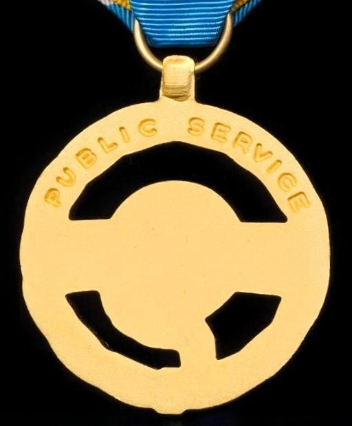 United States: National Aeronautics and Space Administration (N.A.S.A.). Exceptional Public Service Medal