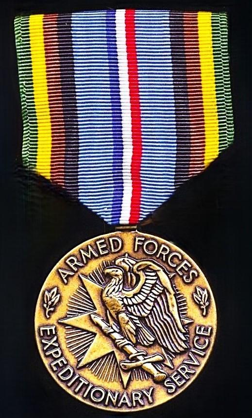 United States: Armed Forces Expeditionary Service Medal