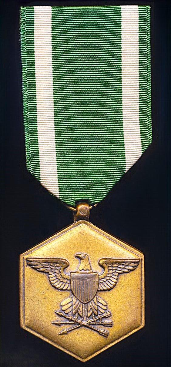 United States: Navy Commendation Medal. Engraved naming on reverse (Terry J. Galaszewski)