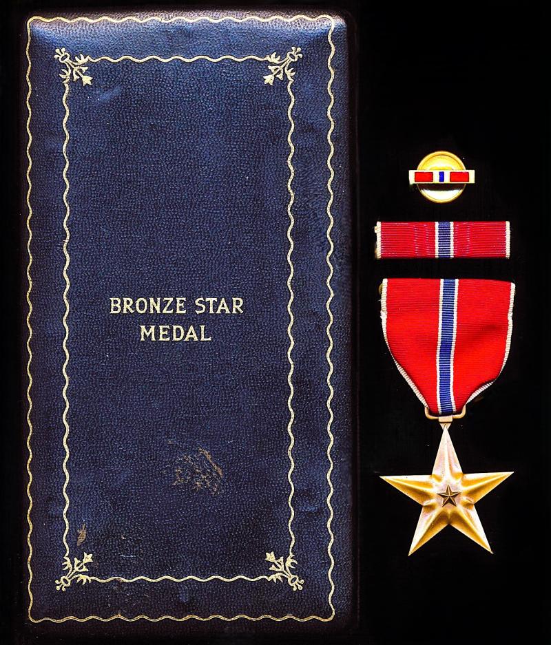 United States: Bronze Star Medal. A Second World War 'Set' (and also as awarded through Korea and Vietnam Wars)
