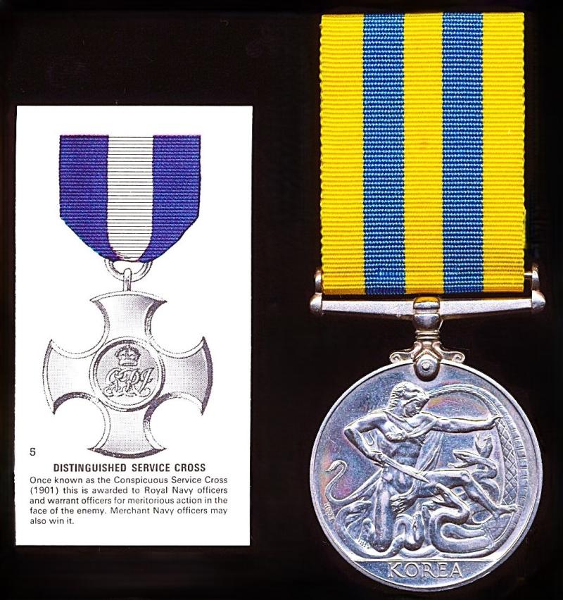 Korea Medal 1950-53 (A. W. Camamile.) A Decorated 'MALTA Epic / S.S. 'OHIO' Hero