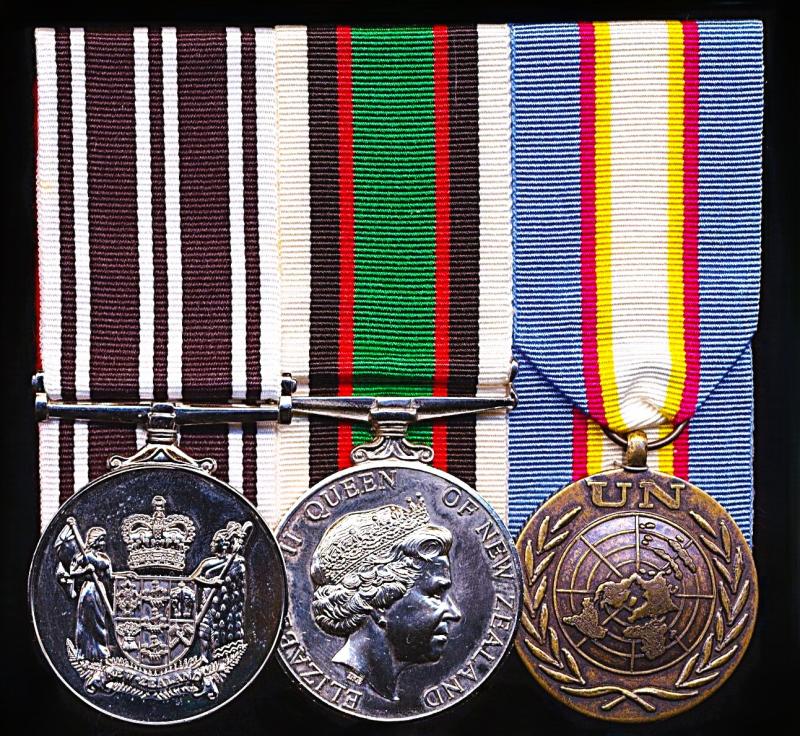 New Zealand Army Overseas & Campaign Service Medal Group of 3 for 'East Timor': Sapper A. P. Green, Royal New Zealand Engineers