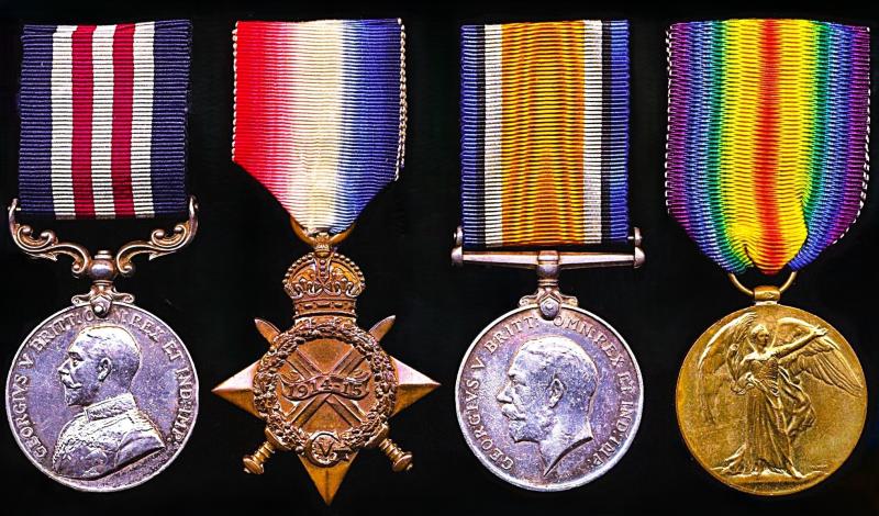 An outstanding Dingwall/Wick interest Military Medal group to a Great War Casualty: Company Quarter Master Sergeant Donald Omand, MM, Seaforth Highlanders late 5th Battalion, Seaforth Highlanders (Territorial Force)