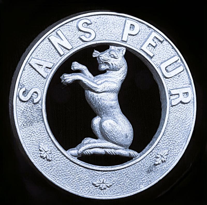 Seaforth Highlanders. 5th (Caithness and Sutherland) Battalion Seaforth Highlanders (Territorial Army). Cap Badge. White-metal. Circa 1921-1946