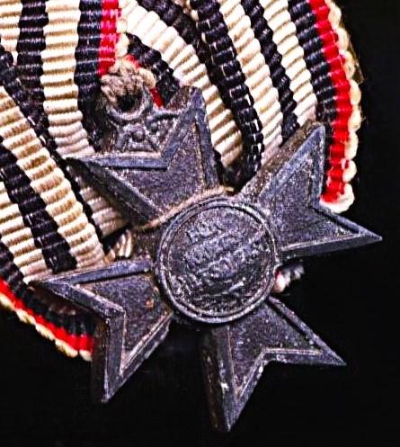 Germany (Imperial): Prussia Merit Cross for War Aid (Verdienstkreuz für Kriegshilfe). Miniature medal