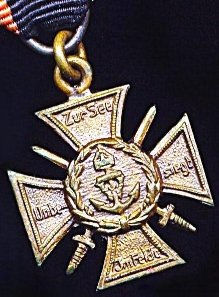 Germany (Weimar): Flanders Cross 1914-19 (Flandernkreuz). Miniature medal