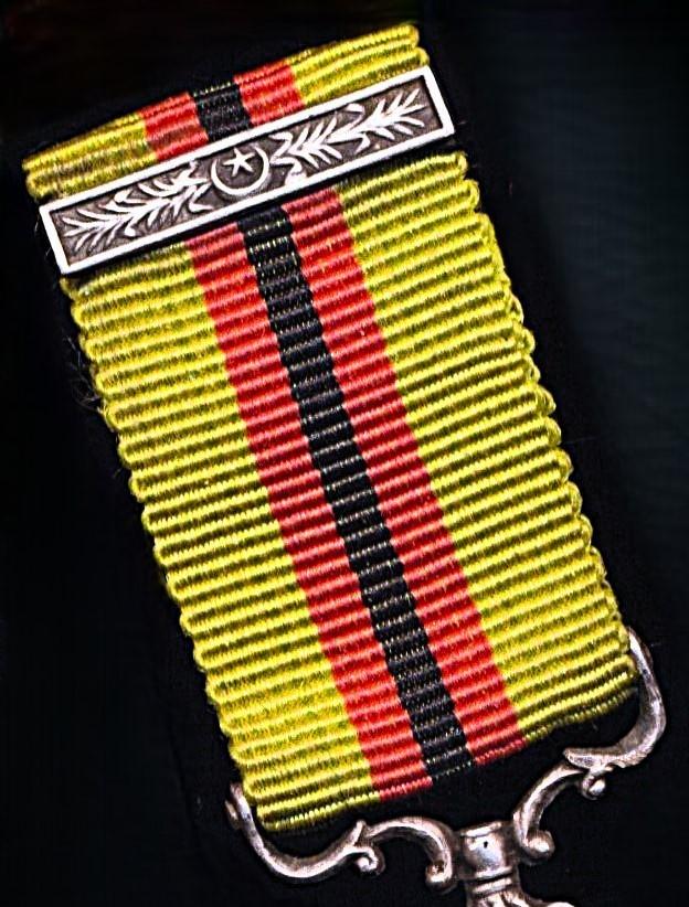 Bahawalpur (Princely State, Punjab) Civil General Service Medal. On 2nd type riband