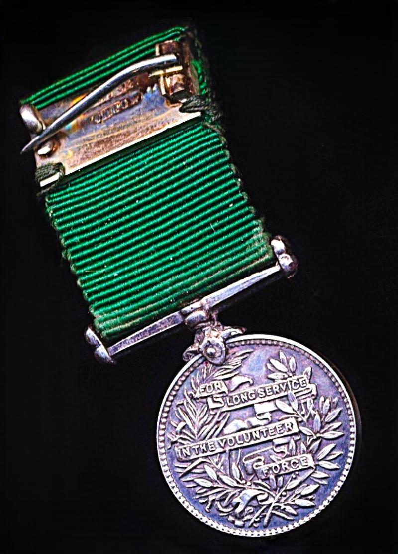 United Kingdom: Volunteer Force Long Service Medal. Queen Victoria issue. As awarded to United Kingdom volunteers. Miniature Medal