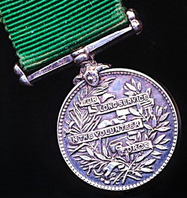 United Kingdom: Volunteer Force Long Service Medal. Queen Victoria issue. As awarded to United Kingdom volunteers. Miniature Medal