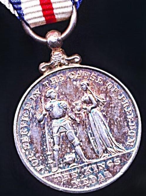 United Kingdom: The King's Medal for Service in the Cause of Freedom. Instituted 1945