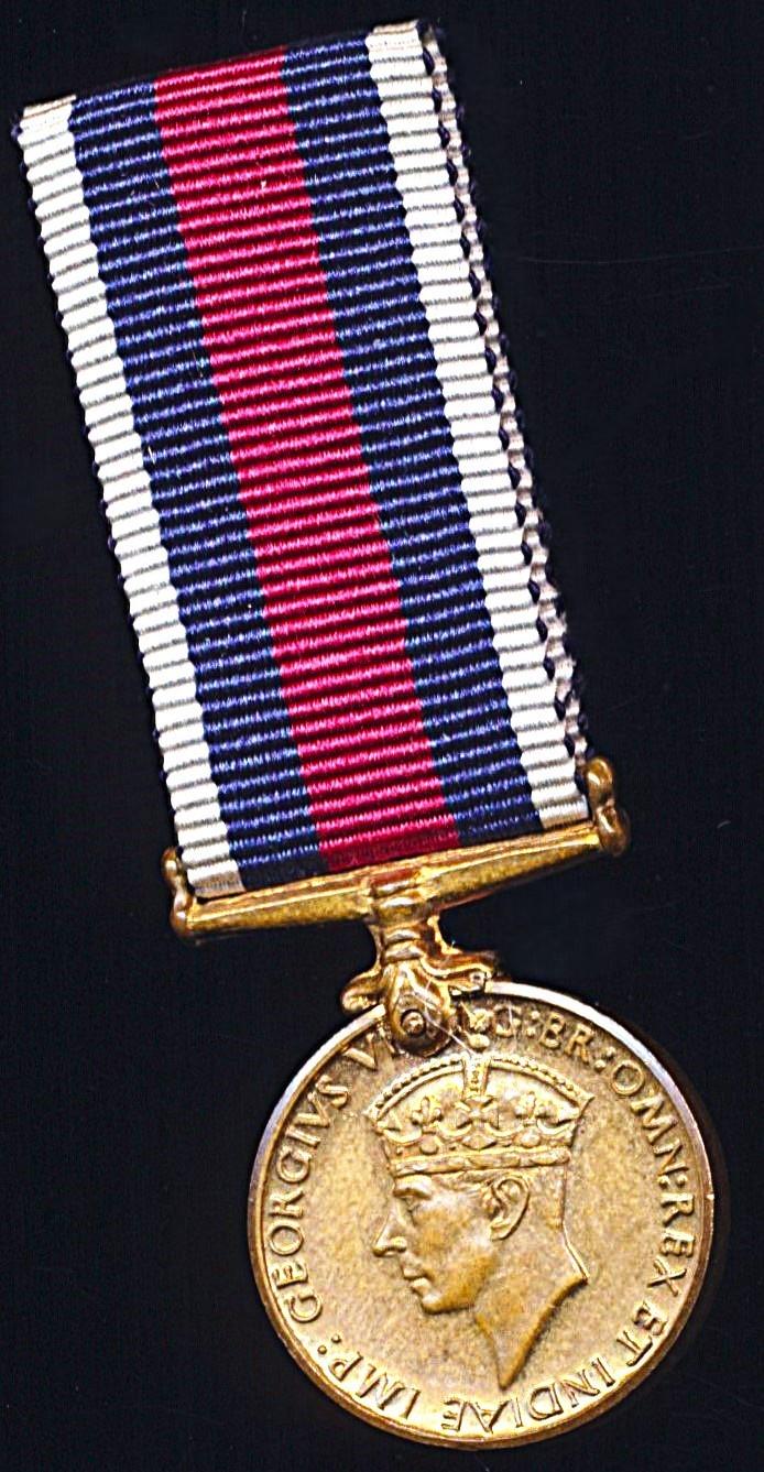 British India: Indian Police Medal. GVI issue. 'For Distinguished Conduct' (circa 1937-1947)