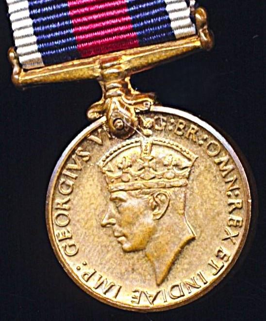 British India: Indian Police Medal. GVI issue. 'For Distinguished Conduct' (circa 1937-1947)