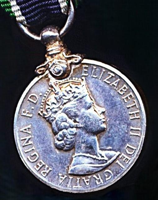 United Kingdom: Colonial Police Medal for Gallantry (C.P.M.). EIIR issue. 2nd type 'Dei Gratia' obverse legend (circa 1958-2012)