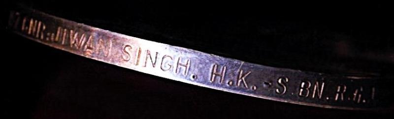 Army Long Service and Good Conduct Medal. EDVII issue (197 Gnr: Jiwan Singh. H.K.-S. Bn. R.G.A.)