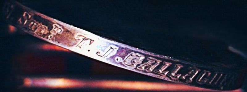 Queen’s South Africa Medal 1899-1902. Silver issue with 6 x clasps, 'Cape Colony', 'Orange Free State', 'Johannesburg', 'Diamond Hill', 'Belfast' & 'South Africa 1901' (25637 Sapr T.J. Gallagher. Rl: Engineers.)