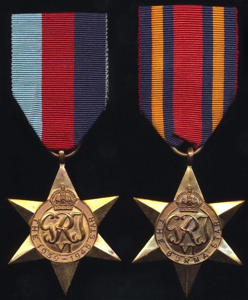 A Scottish senior NCO's Burma Campaign and Korean War campaign medal group of 6: Sergeant Alexander Vernon, 2nd Battalion Royal Scots late Company Quartermaster Sergeant 1st Battalion King's Own Scottish Borderers
