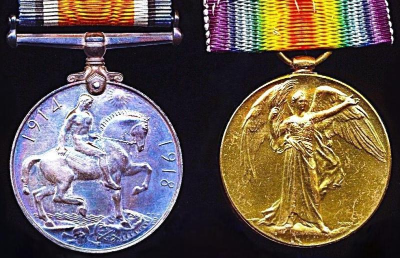 A Small Heath, Knowle, Solihull, Warwickshire interest Great War 'Passchendaele / Polygon Wood' Killed-in-Action medal pair: Lance-Corporal Richard Andrews, 2nd Battalion Royal Warwickshire Regiment