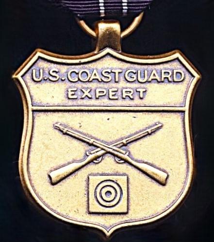 United States: United States Coastguard 'Expert Rifle Medal'