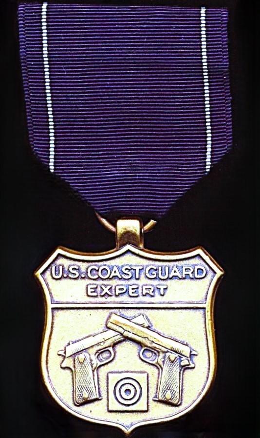 United States: United States Coastguard 'Expert Pistol Shot Medal'