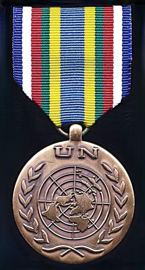 United Nations Medal: MINURCA (United Nations Verification Mission in the Central African Republic 1998-2000) 