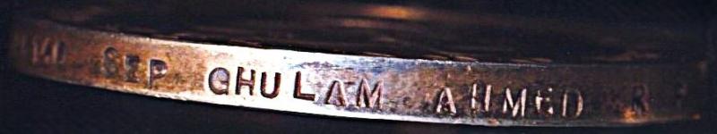 Pakistan (Dominion): Independence Medal 1947 (MTN/196140 Sep Ghulam Ahmed R P A S C - MT)