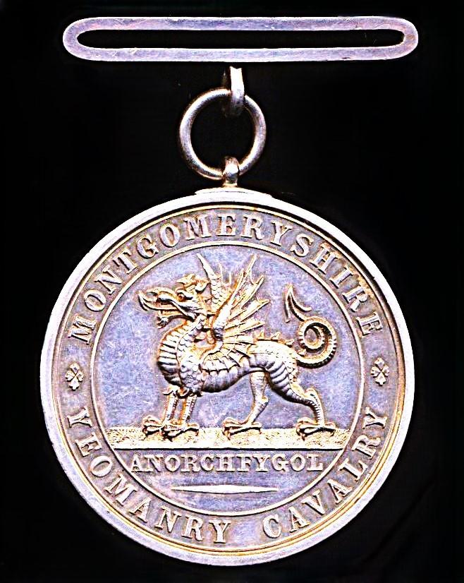 Montgomeryshire Yeomanry Cavalry Regimental Medal. Circa 1840's