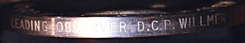 Royal Observer Corps Long Service Medal (Leading Observer D.C.P. Willmer)