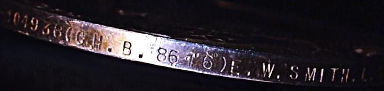 Royal Fleet Reserve Long Service & Good Conduct Medal. GV issue first type (SS-404938 (CH.B. 8616) E. W. Smith. L.Sto. R.F.R.)