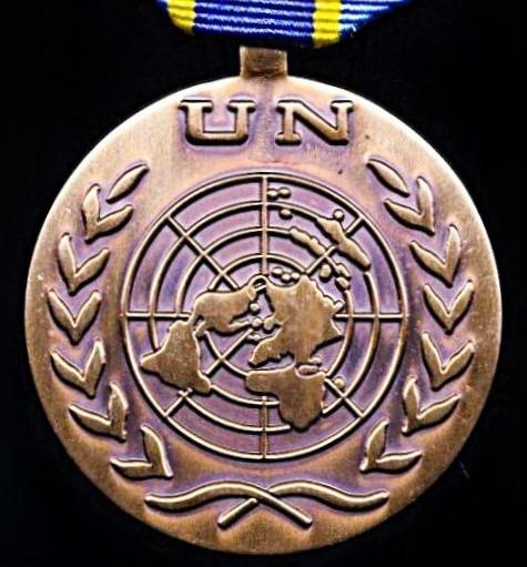 United Nations Medal: MONUSCO (United Nations Mission in the Democratic Republic of Congo 2010-)