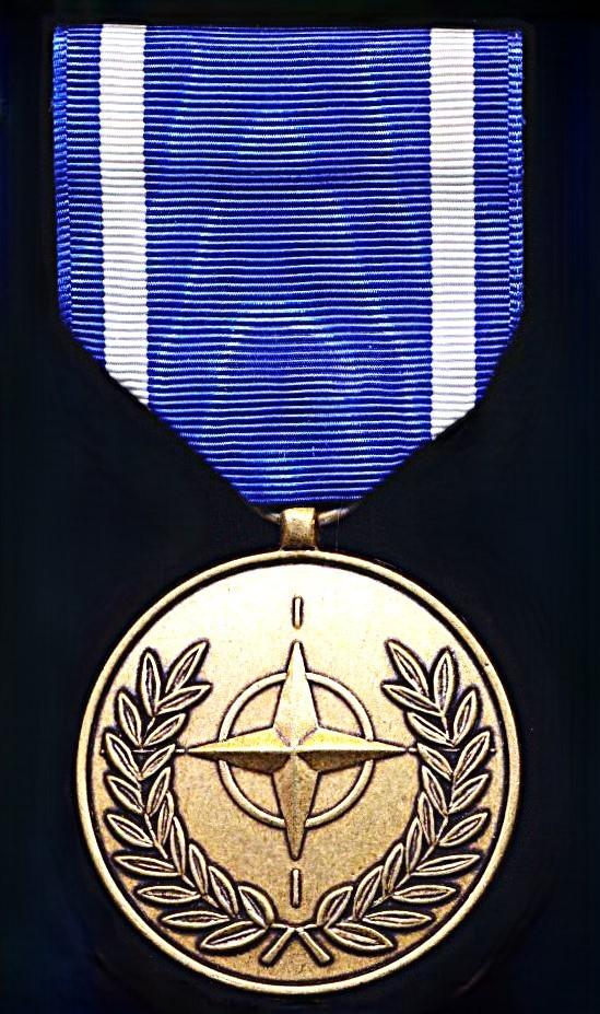 North Atlantic Treaty Organisation (NATO ): NATO Medal for Former Yugoslavia
